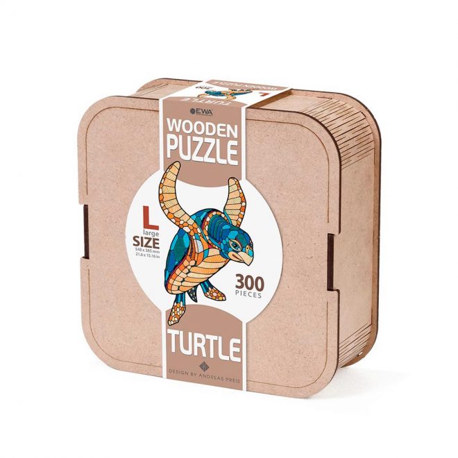 Puzzle en Bois Tortue L