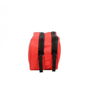 Trousse Scolaire 2 Compartiments Offshore Rouge