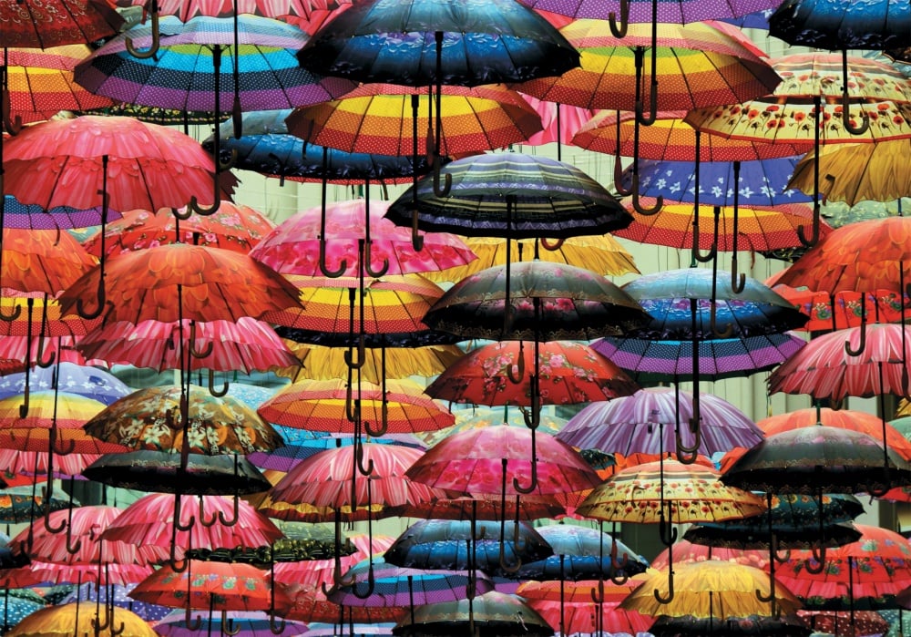 Puzzle 1000 pièces PARAPLUIES Piatnik