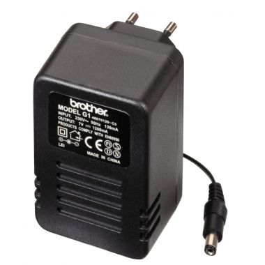 Adaptateur pour les titreuses Brother P-Touch 7 à 9 Volts