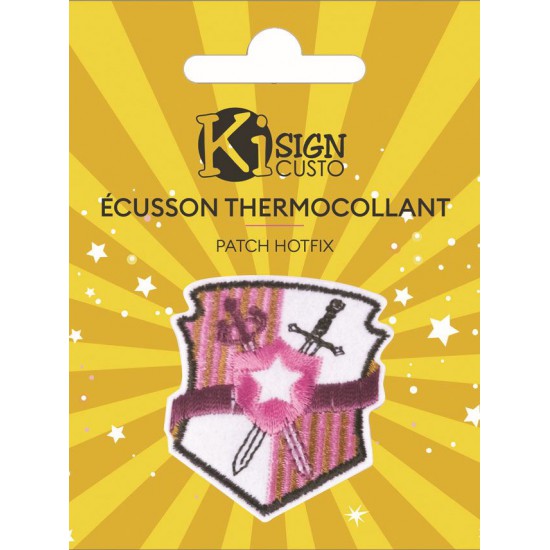 ECUSSON BRODE THERMOCOLLANT BLASON