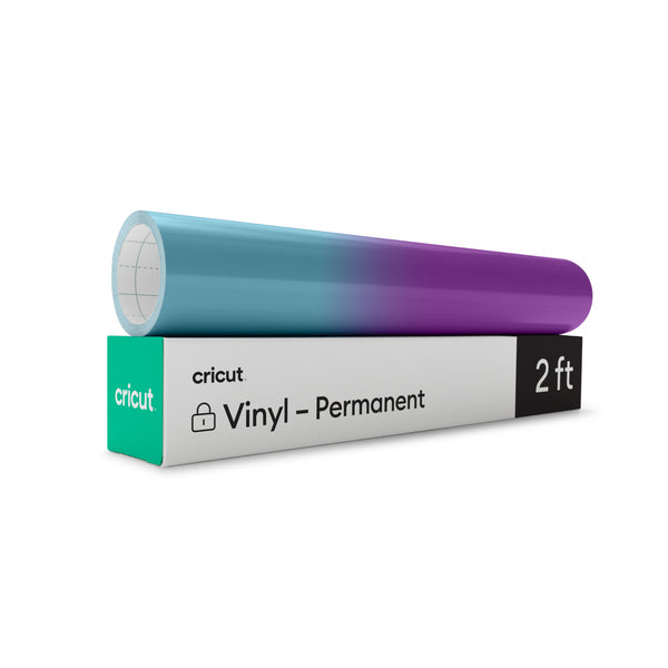 Cricut Film de vinyle Activé par le froid 30 x 60 cm, turquoise/violet