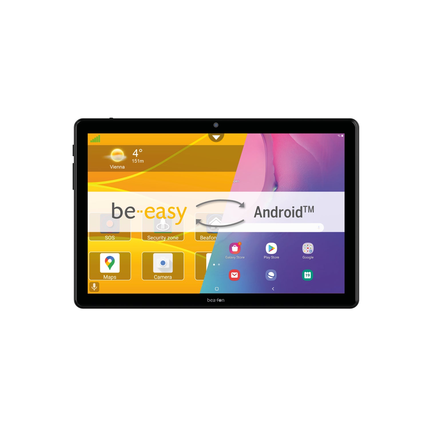 Beafon TAB-Lite TW10 32 Go 25,6 cm (10.1") 2 Go Wi-Fi 4 (802.11n) Android 11 Noir