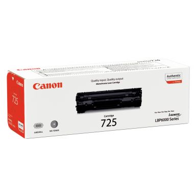 Cartouche laser à la marque Canon 725 noir