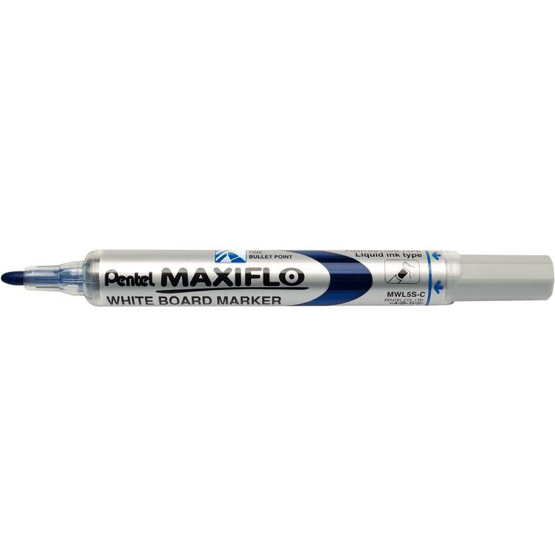 Marqueur tableau blanc Maxiflo pointe ogive 4mm bleu