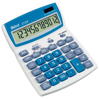 Machine à calculer professionnelle de bureau Ibico 212X