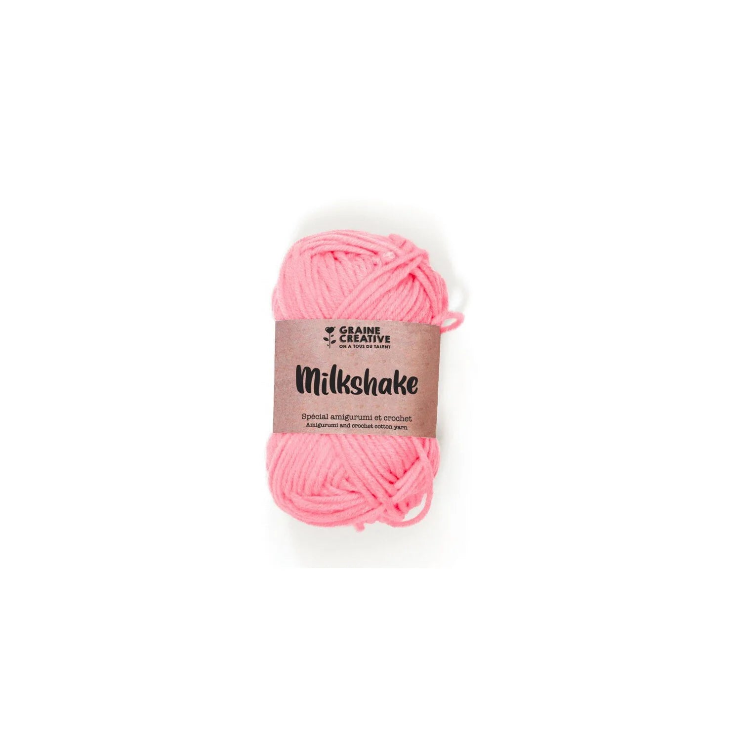 Fil De Coton Spécial Crochet Et Amigurumi 55 M - Rose