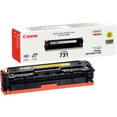 Cartouche laser à la marque Canon 731 jaune