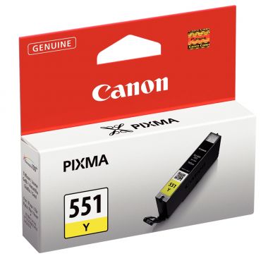 Cartouche jet d'encre à la marque Canon CLI-551 jaune