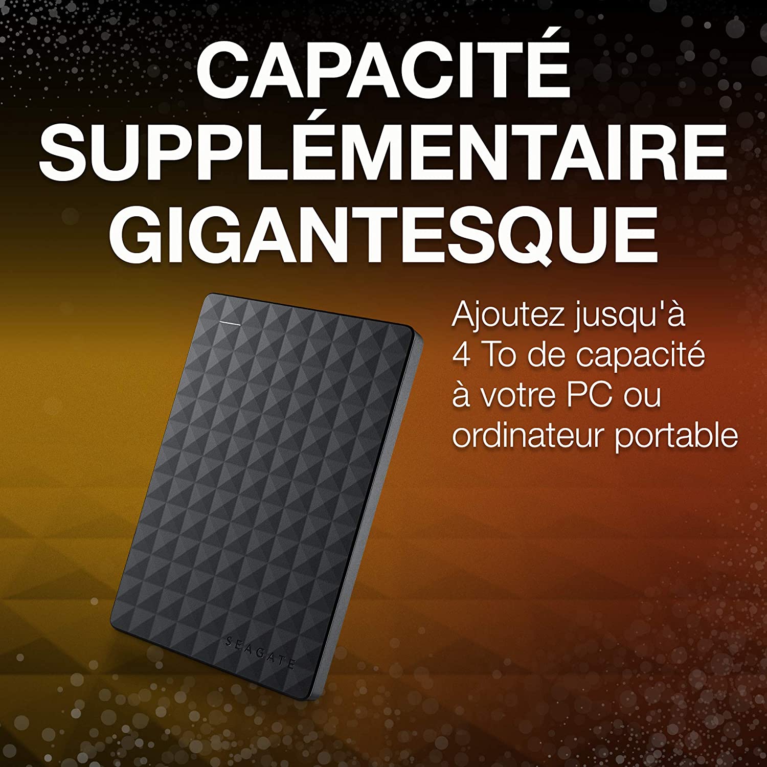 Seagate Basic disque dur externe 2 To Argent