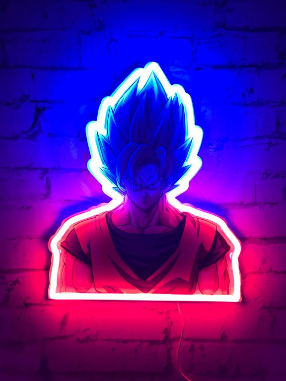 TEKNOFUN lampe murale neon DBZ Goku