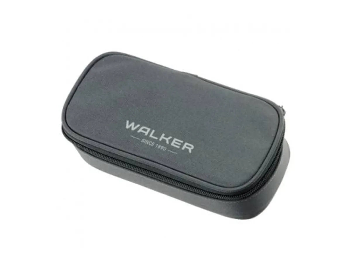 Trousse plumier Walker Alpha - 1 compartiment - gris