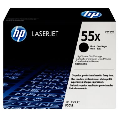 Cartouche laser à la marque HP CE255X noir haute capacité