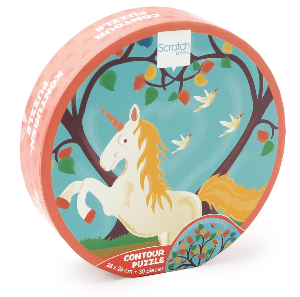 CONTOUR PUZZLE - LICORNE