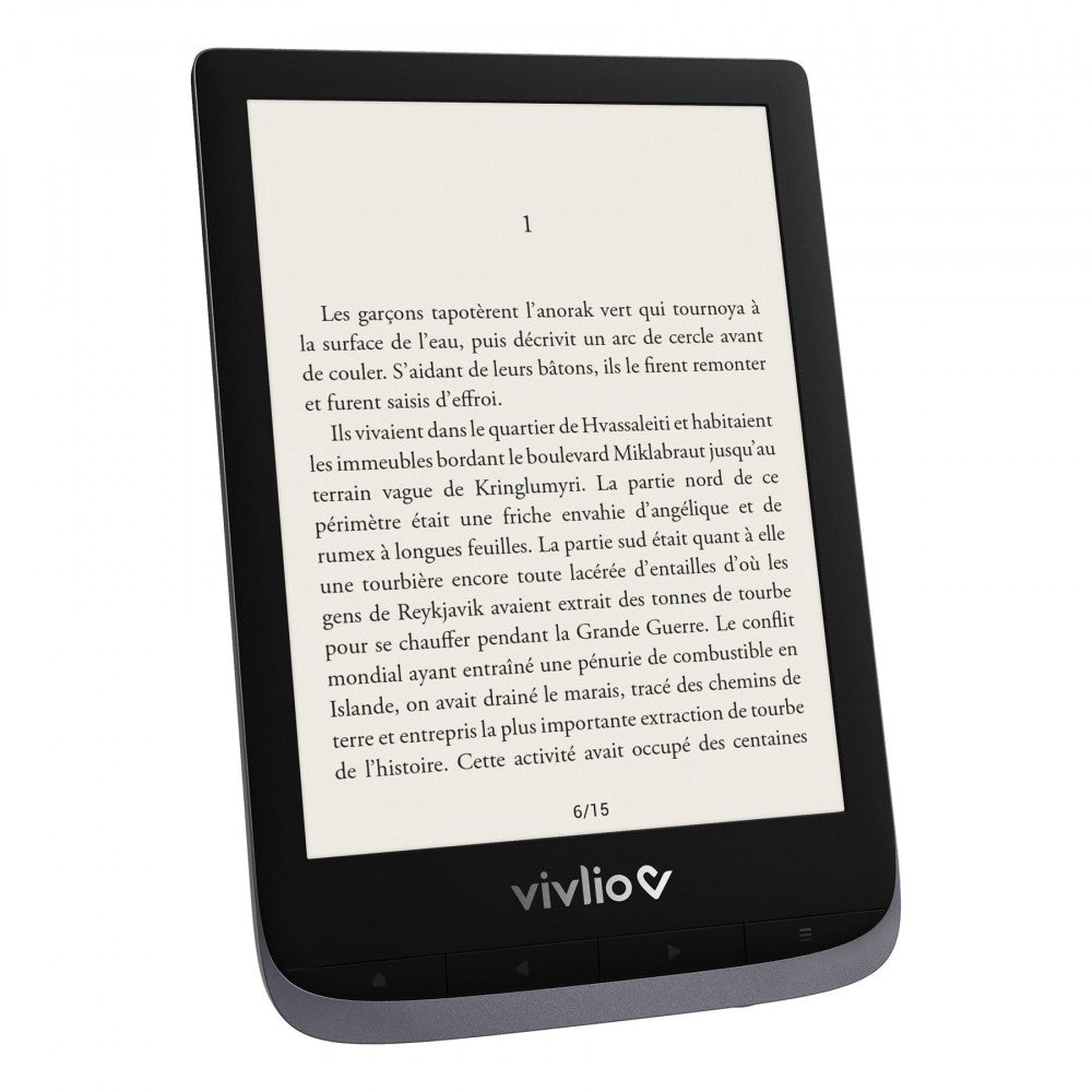 VIVLIO Liseuse Touch HD Plus Silver 6"