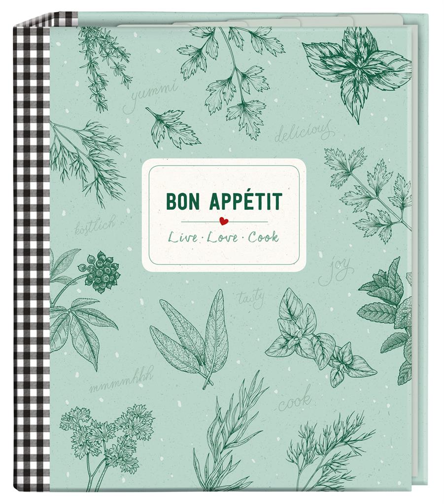 CLASSEUR À RECETTES BON APPETIT