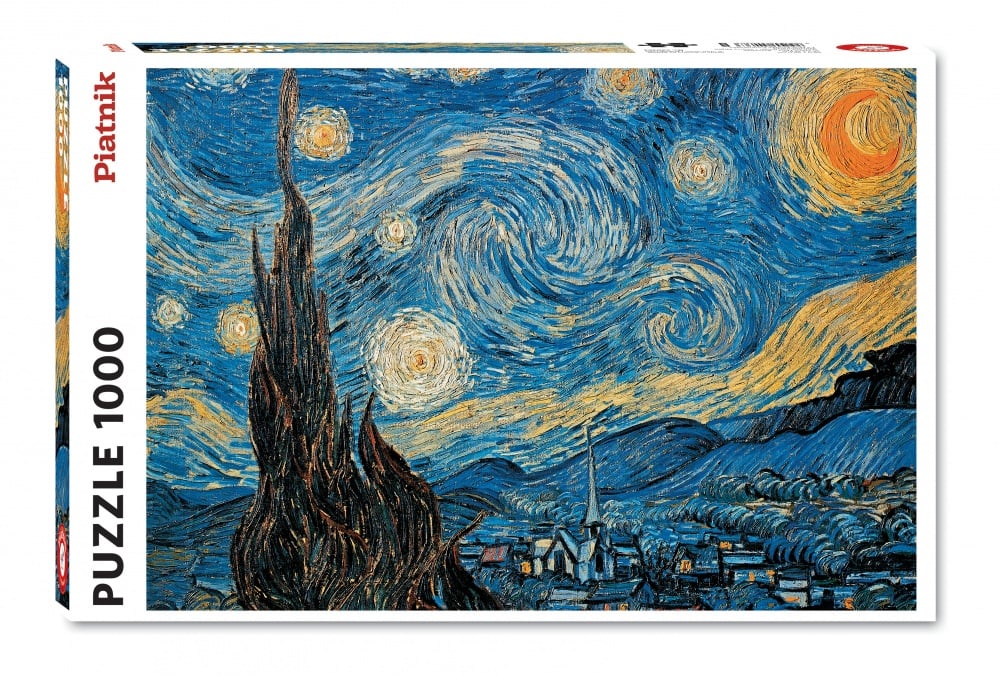 Puzzle 1000 pièces VAN GOGH - NUIT ETOILEE Piatnik