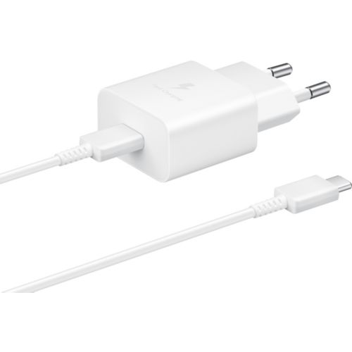 Chargeur USB C Samsung 15W USB-C + cable blanc
