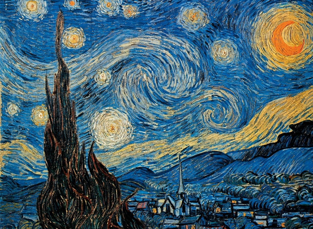 Puzzle 1000 pièces VAN GOGH - NUIT ETOILEE Piatnik