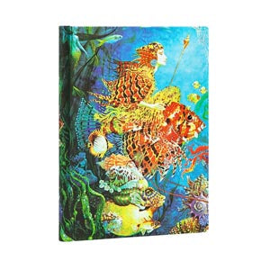 CARNETS À COUVERTURE RIGIDE FANTAISIES AQUATIQUES