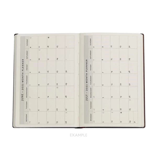 AGENDA SEMAINIER 21X30CM PAPERBLANKS AURELIA GRAND 12 MOIS VERTICAL