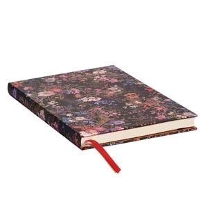 AGENDA SEMAINIER 13,5X21CM PAPERBLANKS FLORALIA MAXI 12 MOIS VERTICAL