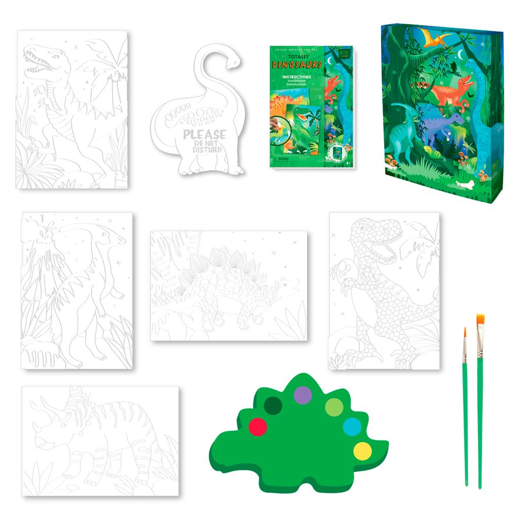 Coffret d'aquarelle - Totally Dinosaurs