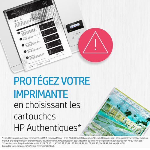 HP 85A pack de 2 toners noirs authentiques (CE285AD)