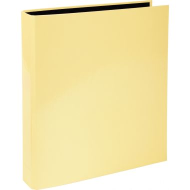 Classeur en carton recouvert de papier pelliculé AQUAREL, 4 anneaux en D, format A4, dos 4 cm, coloris assortis
