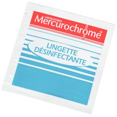 Boite de 12 lingettes désinfactantes