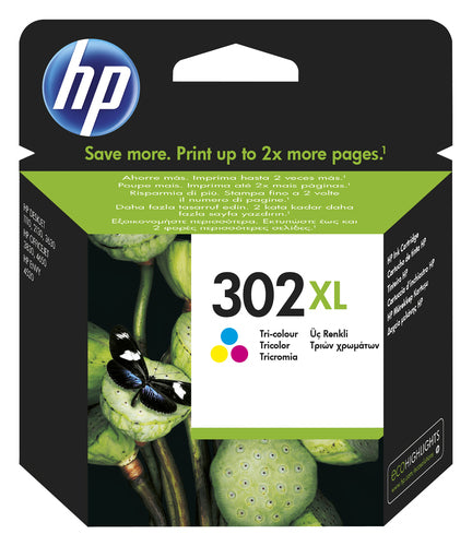 HP 302XL cartouche d'encre noire grande capacité authentique (F6U68AE)