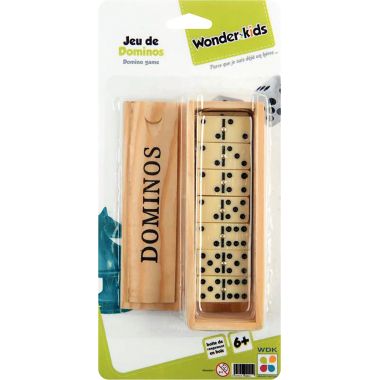 Domino boite en bois