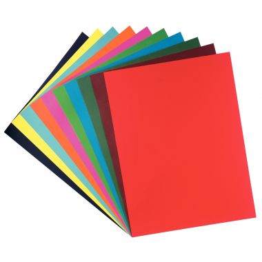 Paquet de 25 feuilles CARTOLINE 50x65cm fuchsia