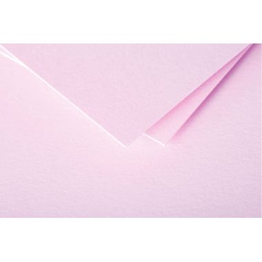 Paquet de 25 cartes Pollen 110x155mm 210g rose