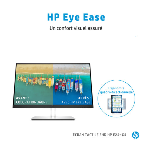 Écran HP E24T G4 24 pouces tactile