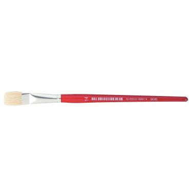 Brosse plate en soie N° 14