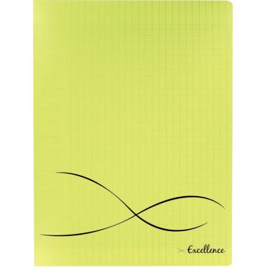 Cahier polypro jaune 96 p - 21x29 cm - EXCELLENCE