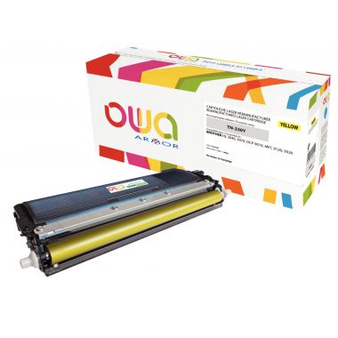 OWA Armor toner laser jaune compatible Brother TN230Y