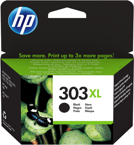 HP 303XL cartouche d'encre noire grande capacité authentique (T6N04AE)