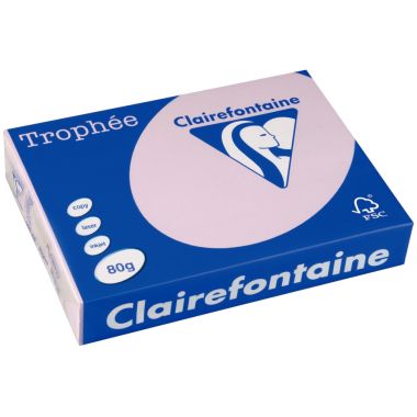 Ramette de 500 feuilles format A4 80g lilas CLAIREFONTAINE