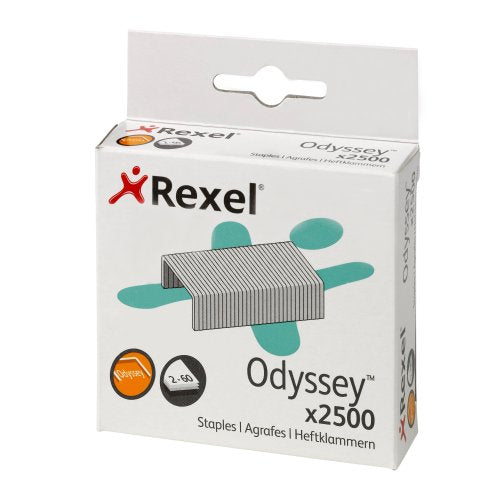 Boîte de 2 500 agrafes Rexel Odyssey