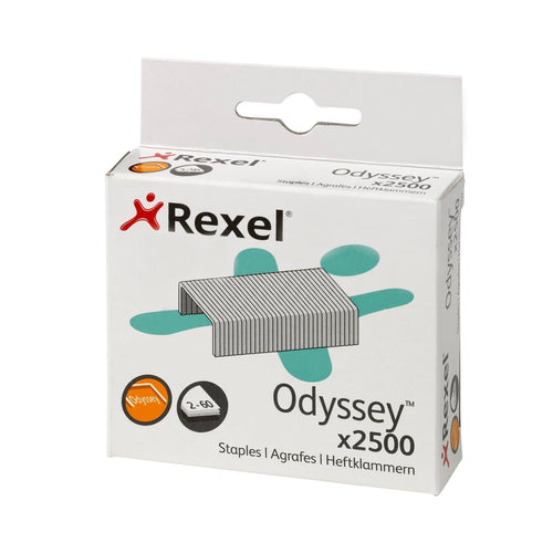 Boîte de 2 500 agrafes Rexel Odyssey