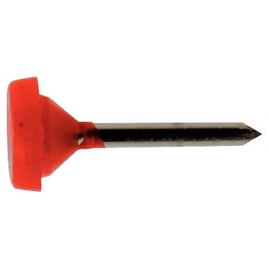 Boîte de 100 épingles de signalisation diamètre 5 mm rouge