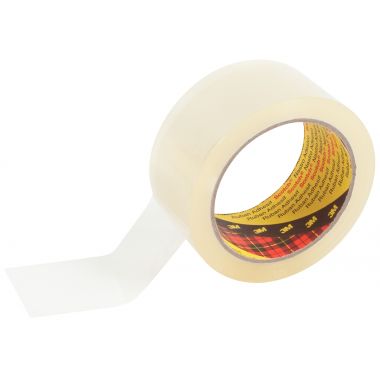 Lot de 6 rouleaux adhésifs en polypropylène acrylique transparent 66mx50mm