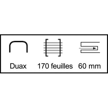 Agrafeuse brocheuse Duax 170 feuilles