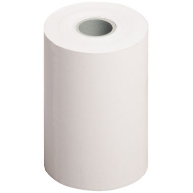 Paquet de 10 bobines comptables de papier blanc thermique format 57 x 40 mm, longueur 18 m, pour terminal de paiement électronique sans BPA