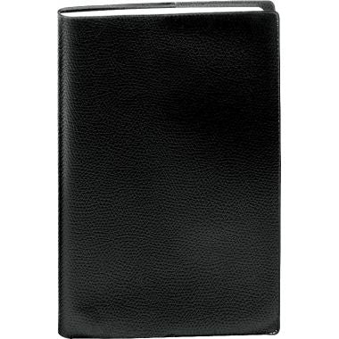 Agenda de poche Plain plastique noir