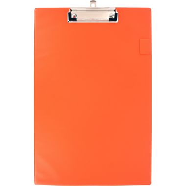 Plaque porte bloc en plastique format A4+ orange