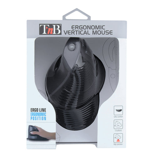 Souris filaire ergonomique verticale T'NB pour droitier