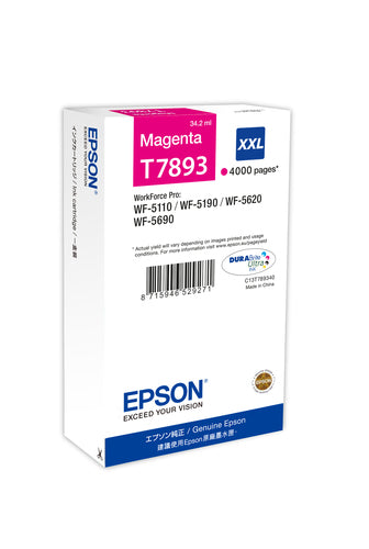 Epson T789340 cartouche jet d'encre magenta très haute capacité authentique